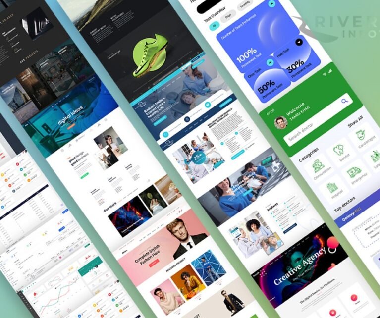 আমাদের ডিজাইনগুলো তৈরি হয় ব্যবহারকারী-কেন্দ্রিক রিসার্চ, নান্দনিক UI এবং সহজব্যবহারযোগ্য ফ্লো দিয়ে যা ব্র্যান্ড অভিজ্ঞতাকে করে আরও প্রিমিয়াম ও স্মার্ট।