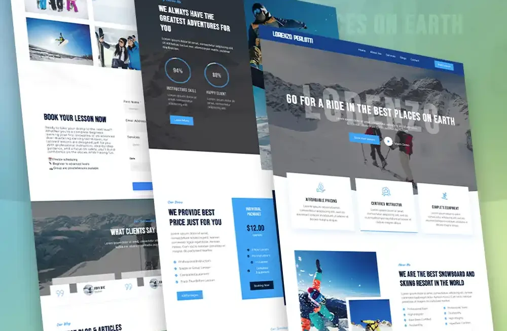 We create websites that represent your brand strongly online, synthesizing contemporary design, sound structure, and high-speed performance.