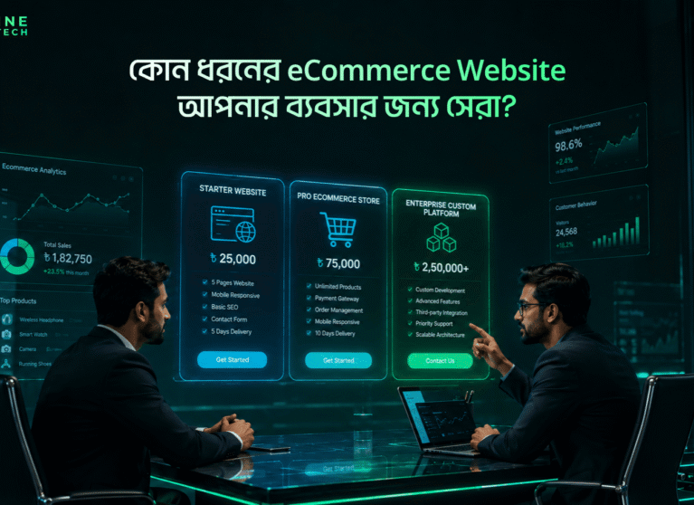 কোন ধরনের eCommerce Website আপনার ব্যবসার জন্য সেরা? একটি সহজ গাইড